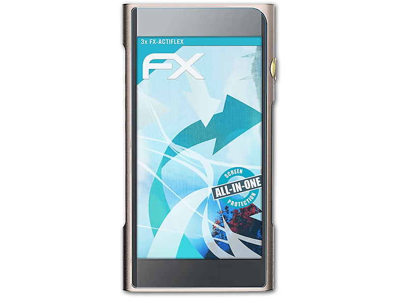ATFOLIX 3x FX-ActiFleX Displayschutz(für Shanling M6 Pro (2021)) | Schutzfolien & Schutzgläser