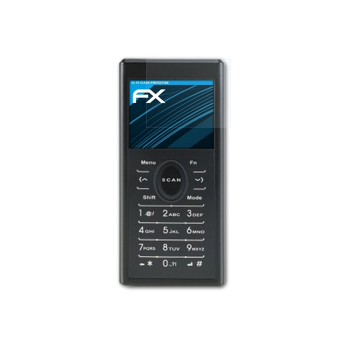 ATFOLIX 2x FX-Clear Koamtac Displayschutz(für KDC380)