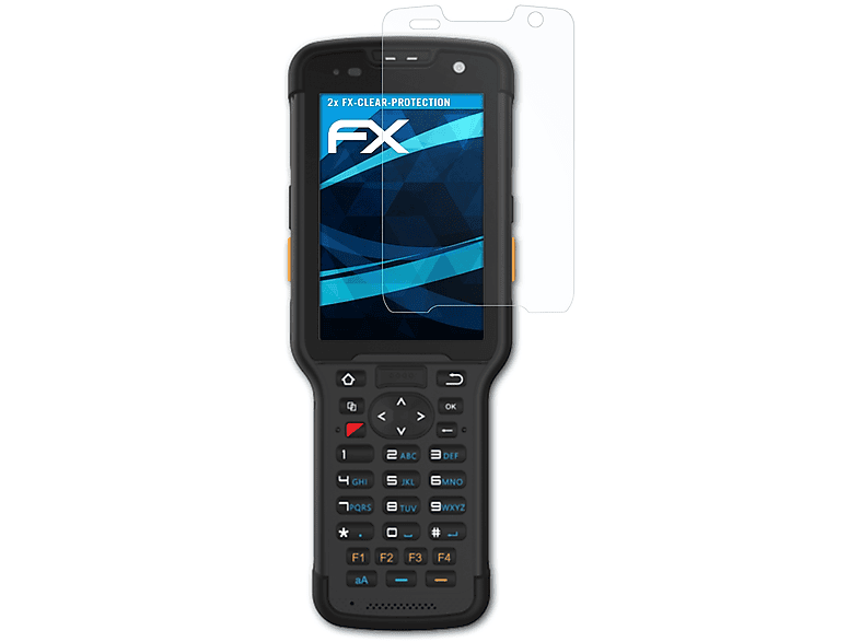 ATFOLIX 2x FX-Clear Displayschutz(für Newland SD35 Leo)