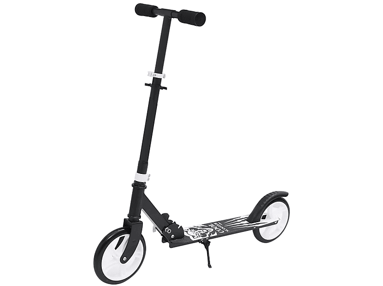 Zoll, VIDAXL Schwarz) 80260 Kick-Scooter (0