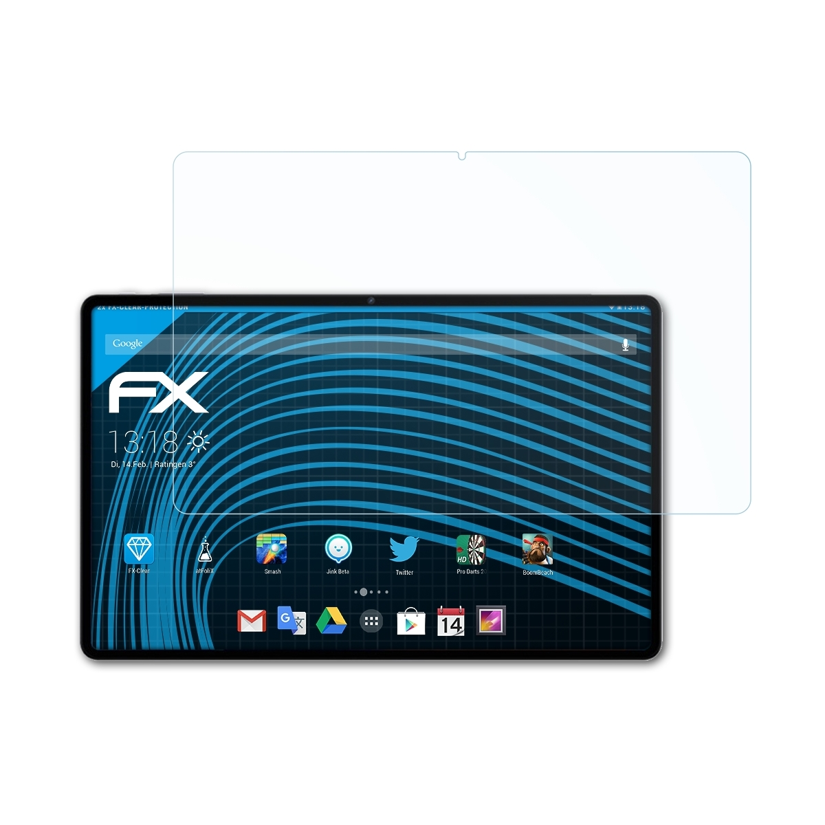 ATFOLIX 2x FX-Clear Displayschutz(für X) N-one NPad