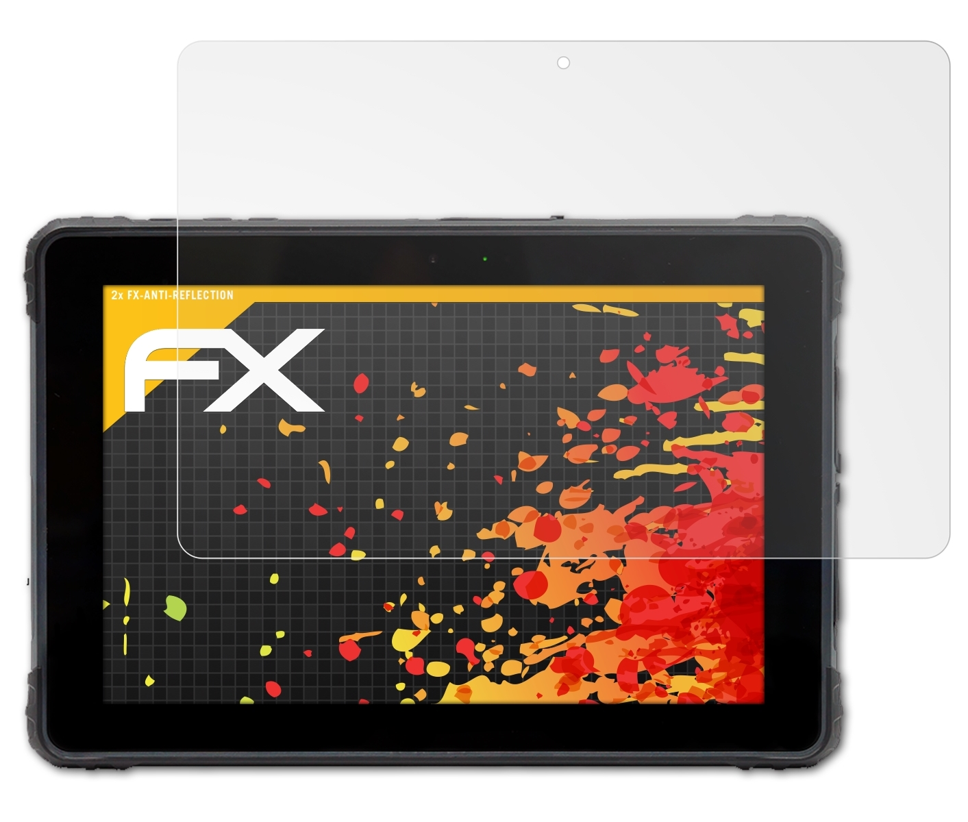 ATFOLIX 2x Unitech FX-Antireflex Displayschutz(für TB110)