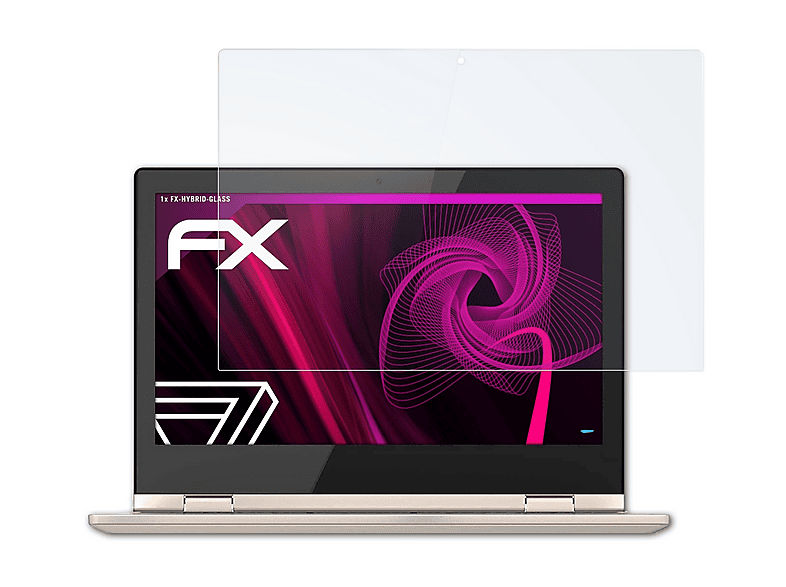 AtFoliX Panzerfolie Für Lenovo Yoga C930 - Entspiegelnder Displayschutz 2er Set