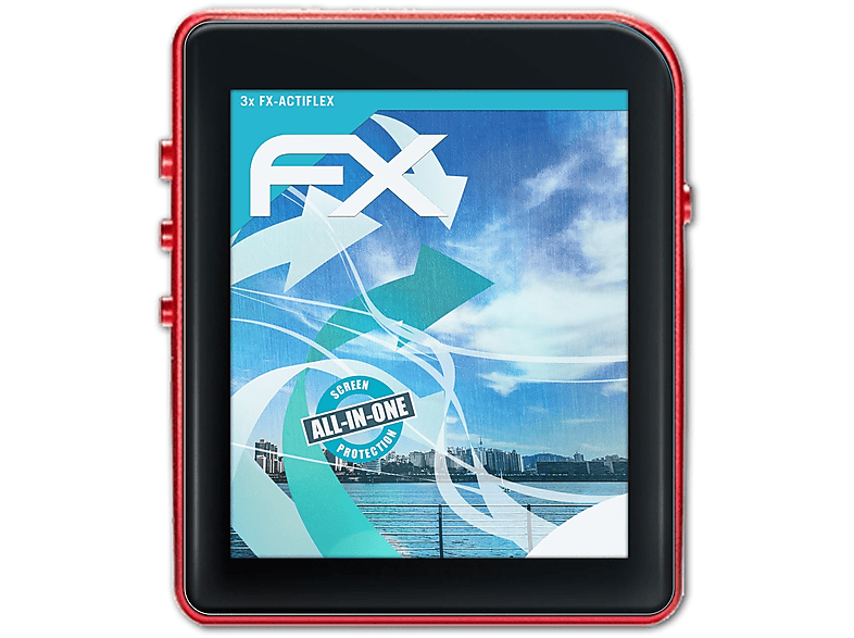 ATFOLIX 3x FX-ActiFleX Displayschutz(für Shanling M1)