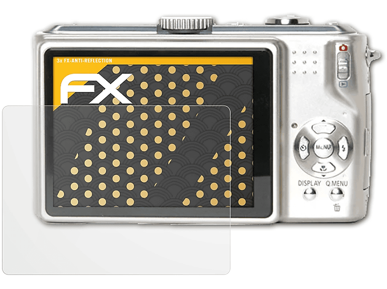 Displayschutz(für Panasonic Lumix FX-Antireflex ATFOLIX 3x DMC-TZ5S)