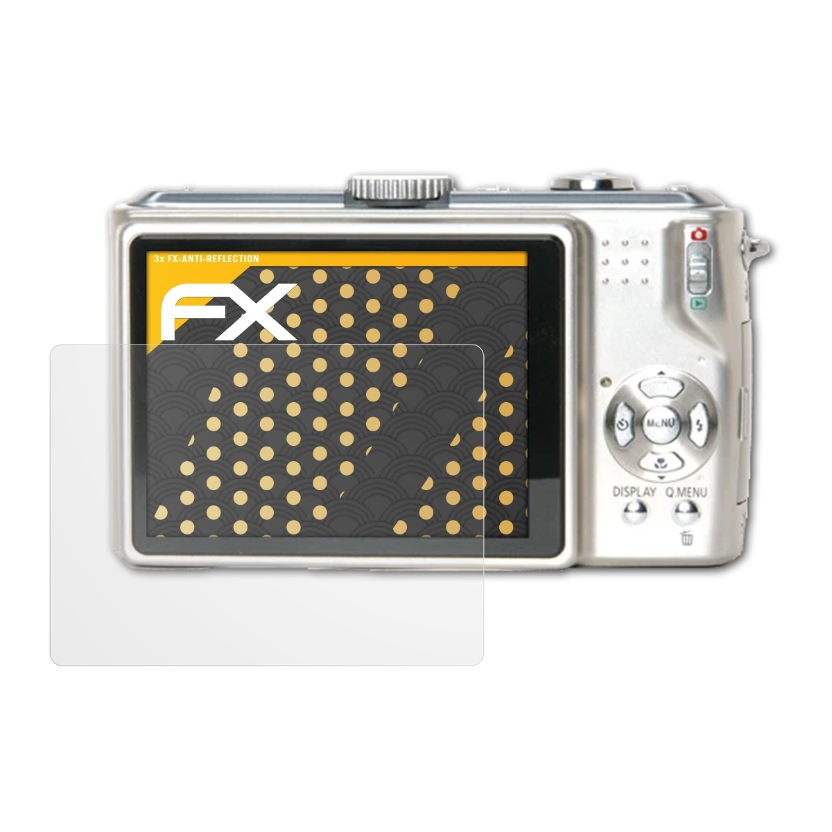 Panasonic Displayschutz(für Lumix DMC-TZ5S) FX-Antireflex 3x ATFOLIX