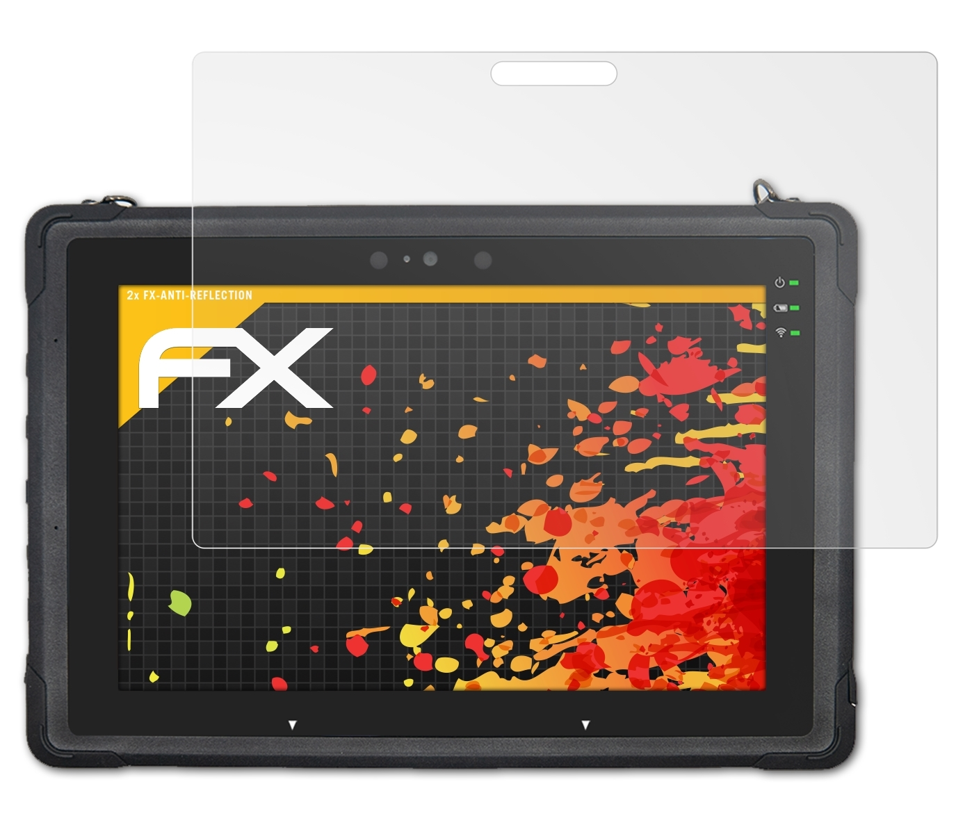 ATFOLIX 2x FX-Antireflex Displayschutz(für Unitech TB170)