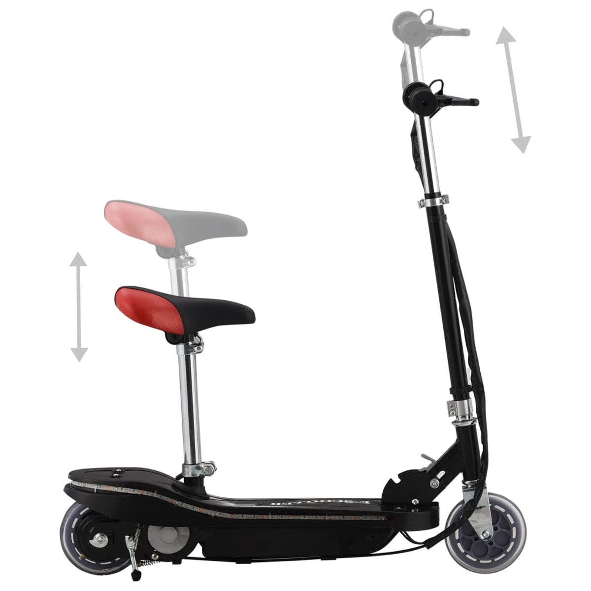 VIDAXL 91962 E-Scooter (0 Zoll, Schwarz)