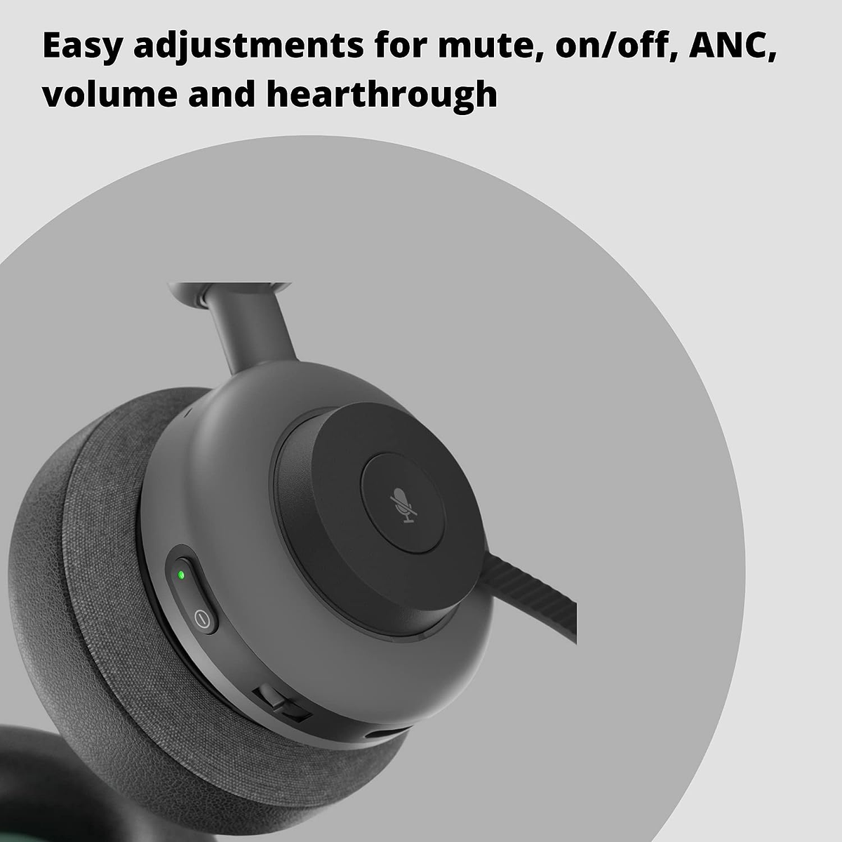 Schwarz kopfhörer OROSOUND Tilde Pro, Bluetooth Over-ear