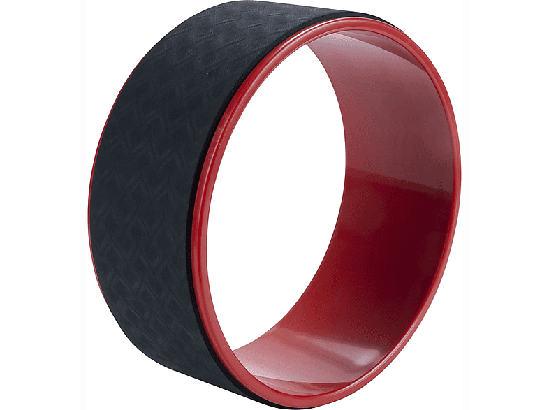Schwarz 424509 Yoga-Rad, PURE2IMPROVE und Rot
