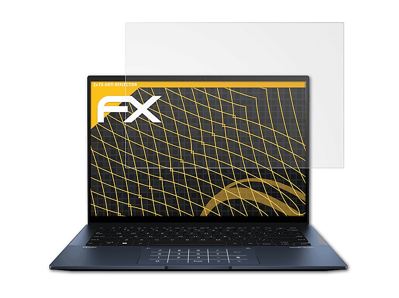 atFoliX 2x Protecteur d'écran pour Vodafone Smart Tab 4G clair