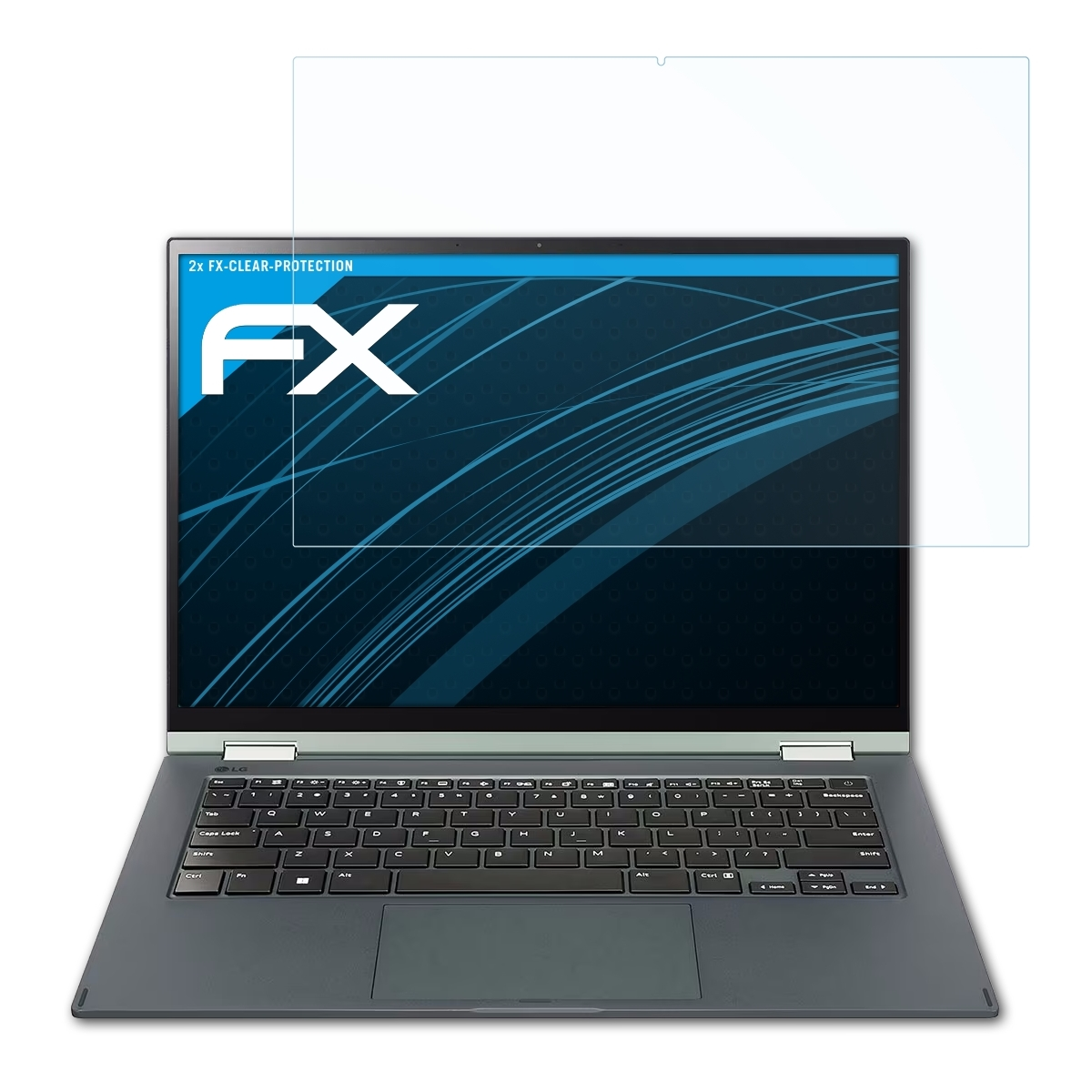 14 ATFOLIX 2x (14T90R-G.AA77G)) FX-Clear LG Gram Displayschutz(für
