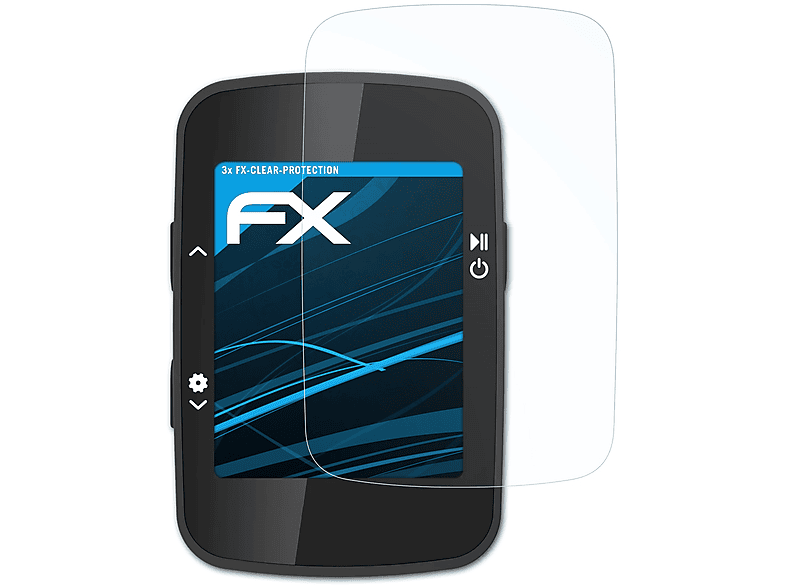 ATFOLIX 3x FX-Clear Displayschutz(für Coospo BC 26)