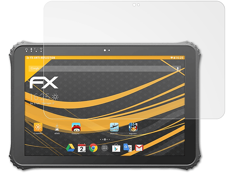 ATFOLIX 2x FX-Antireflex Displayschutz(für Scorpion 12 Android)