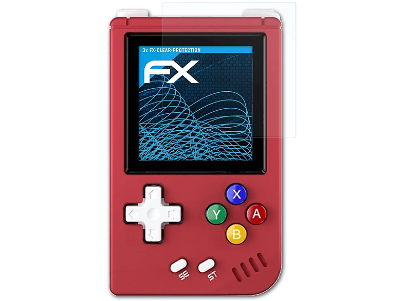 ATFOLIX 3x FX-Clear Displayschutz(für Anbernic RG Nano)