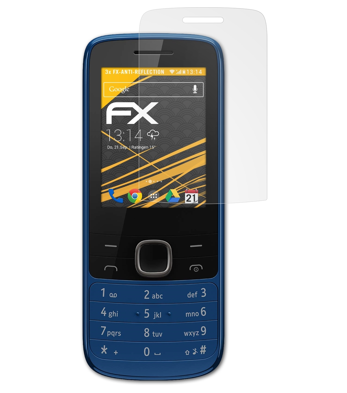 Displayschutz(für 3x FX-Antireflex 4G) Nokia 225 ATFOLIX