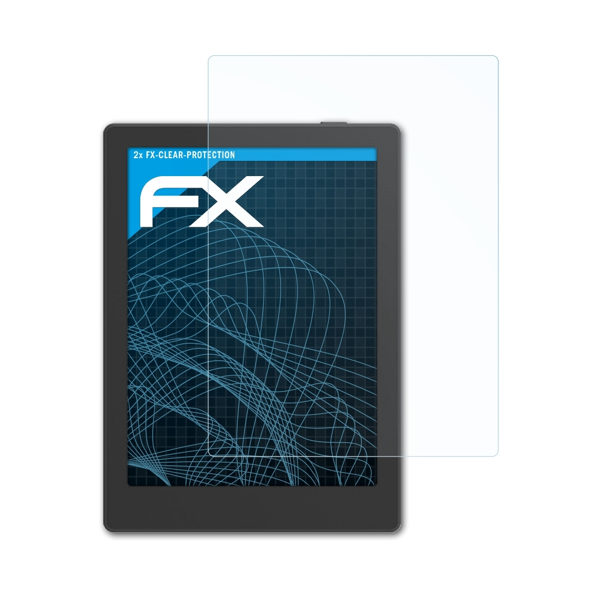 ATFOLIX 2x FX-Clear Displayschutz(für BOOX 5) Poke