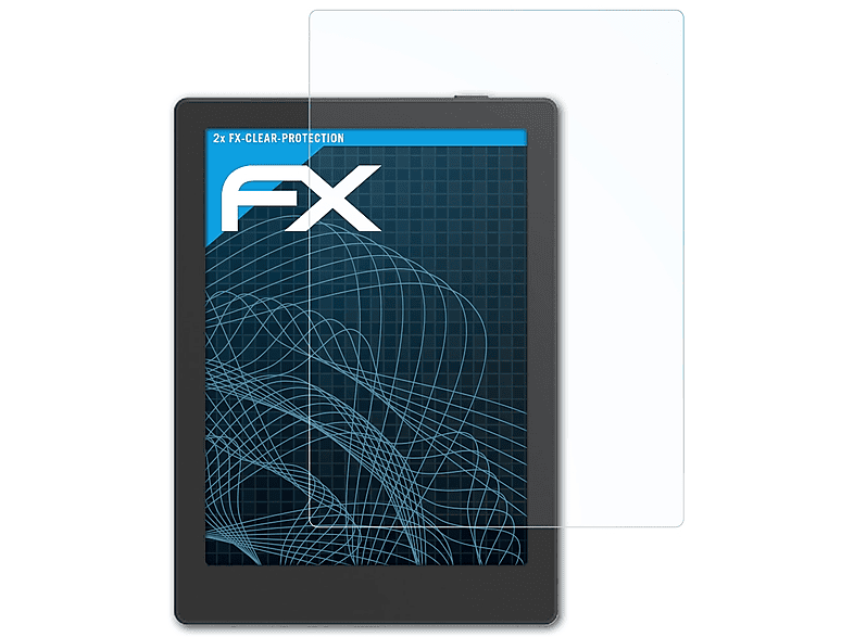 ATFOLIX 2x FX-Clear Displayschutz(für BOOX Poke 5)