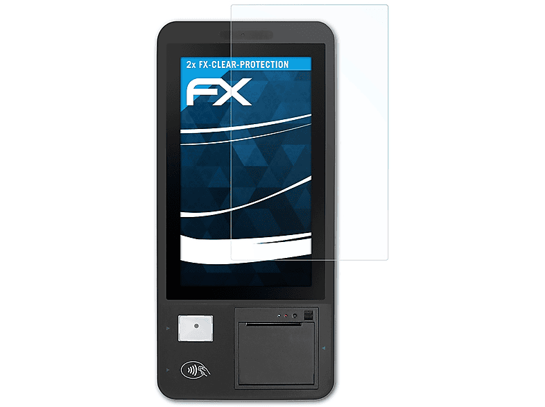 ATFOLIX 2x FX-Clear Displayschutz(für UTK-615AP) Advantech
