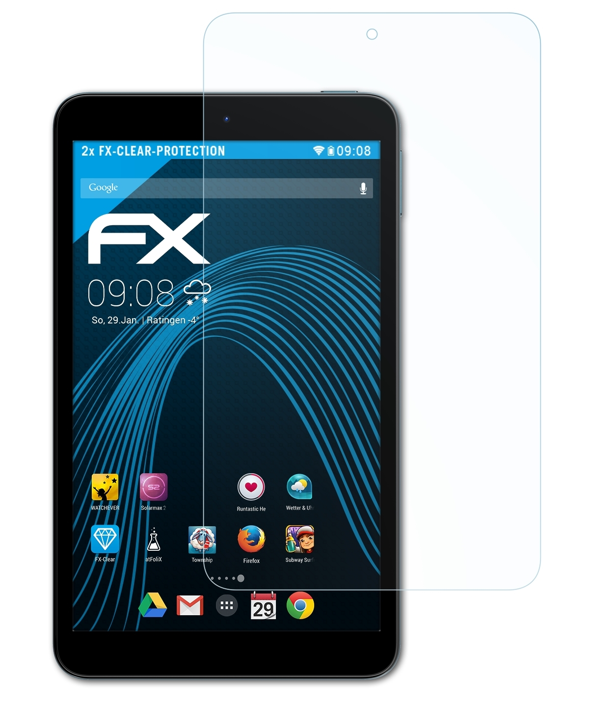 Displayschutz(für Nokia Edition) 2x FX-Clear Kids T10 ATFOLIX