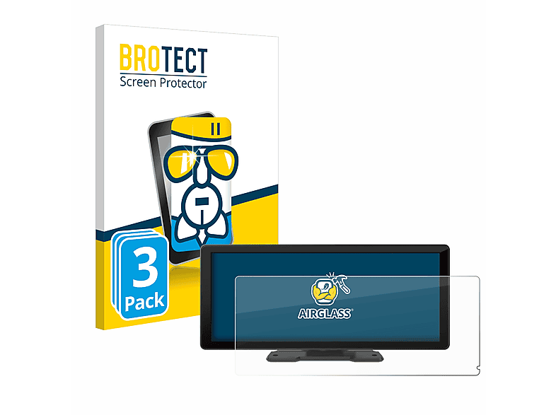 BROTECT 3x Airglass klare Schutzfolie(für W103 10.3\