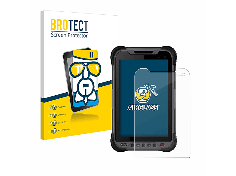BROTECT Airglass klare Schutzfolie(für Stonex UT32 Rugged Tablet)