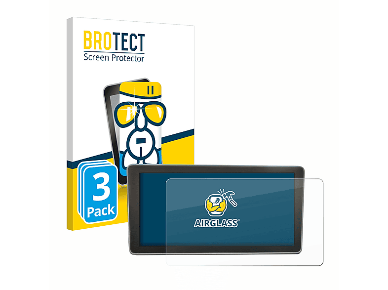 BROTECT 3x Airglass klare Schutzfolie(für 8\