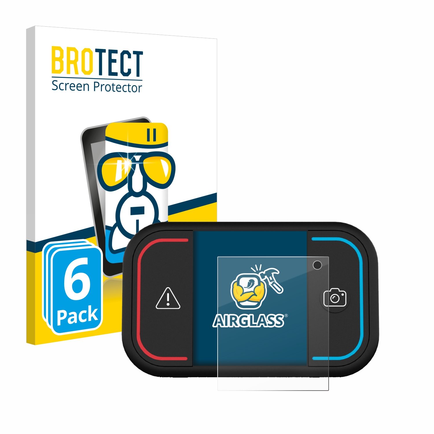 BROTECT 6x Schutzfolie(für Mini) Drive Airglass klare Saphe