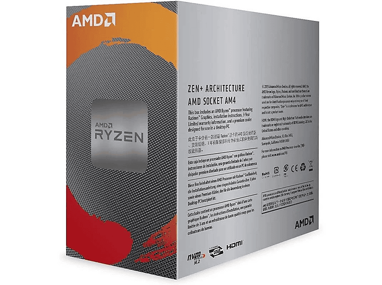 AMD 3.6GHz 4GHz 6MB Cache Soket AM4 Ryzen 3 3200G İşlemci Fiyat