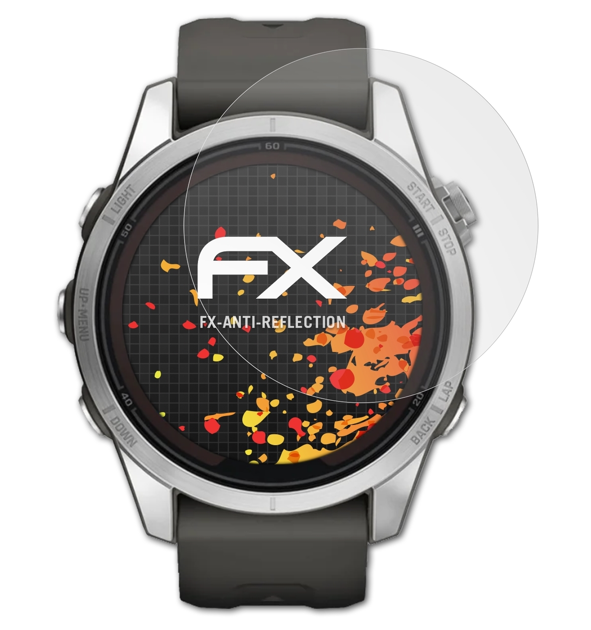 Pro 3x FX-Antireflex 7S Fenix mm)) ATFOLIX (42 Displayschutz(für Garmin