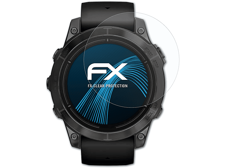 ATFOLIX 3x FX-Clear Displayschutz(für Garmin Epix Pro Gen 2 (47 mm)) | Smartwatch Schutzfolien & Gläser