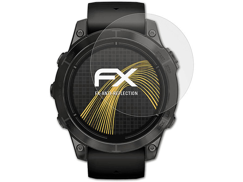 ATFOLIX 3x FX-Antireflex Displayschutz(für Garmin Epix Pro Gen 2 (47 mm))