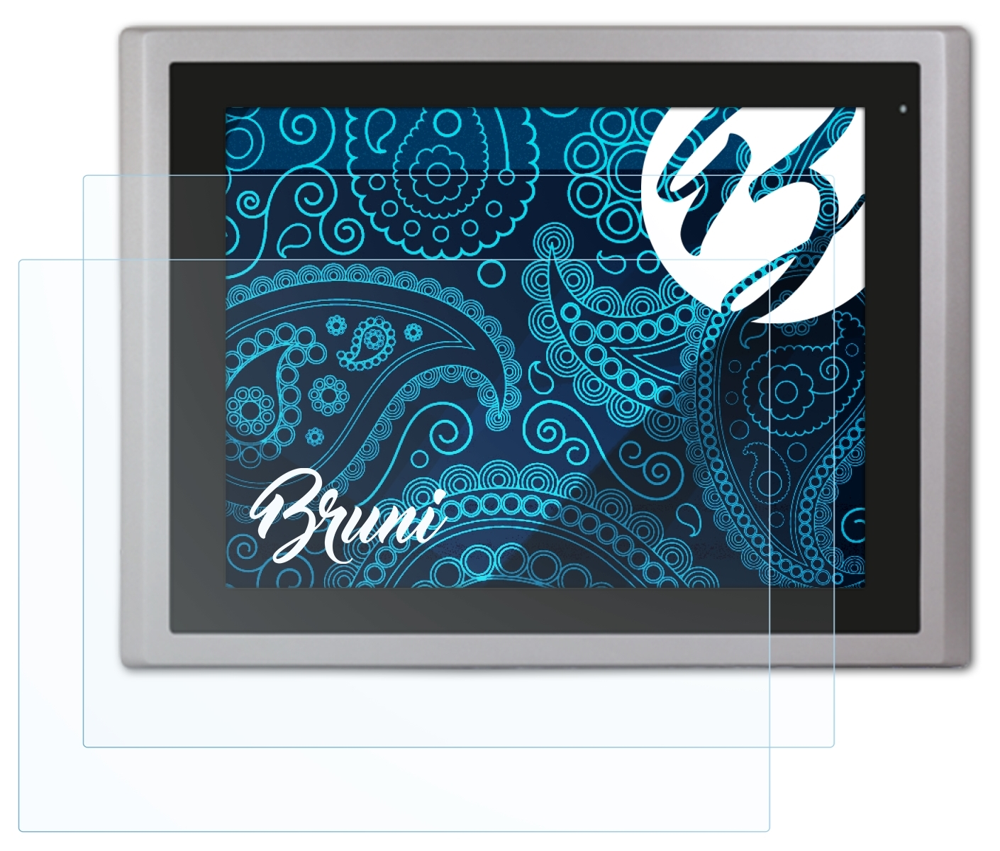 BRUNI 2x Basics-Clear Schutzfolie(für (12 Smart-HMI-17X0 Inch)) Hematec