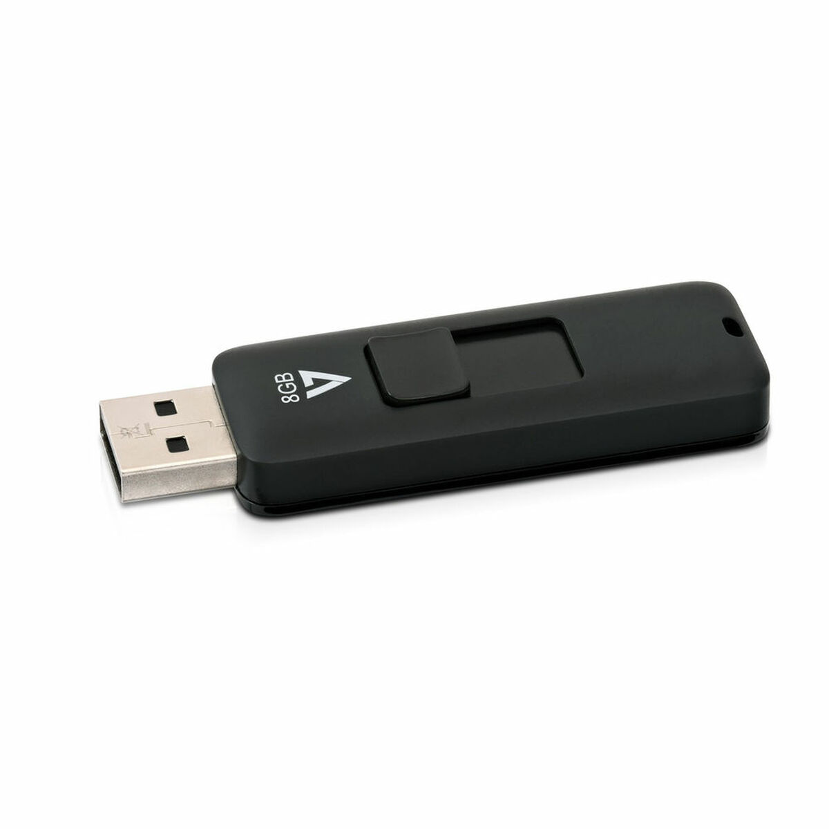 V7 VF28GAR-3E GB) USB-Flash-Laufwerk (Schwarz, 8