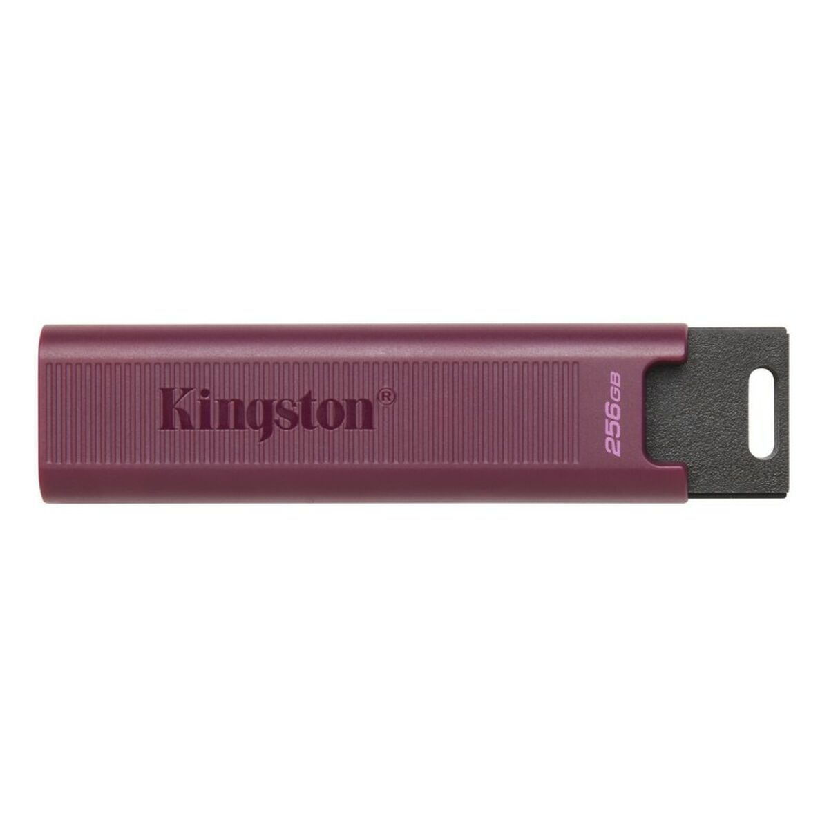 256GB USB-Stick 256 KINGSTON DataTraveler Black GB) STICK Kingston (Schwarz, USB3.2