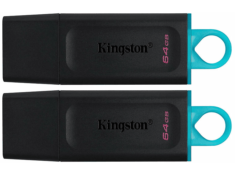 KINGSTON DataTraveler Exodia USB-Flash-Laufwerk (Schwarz, 64 GB)