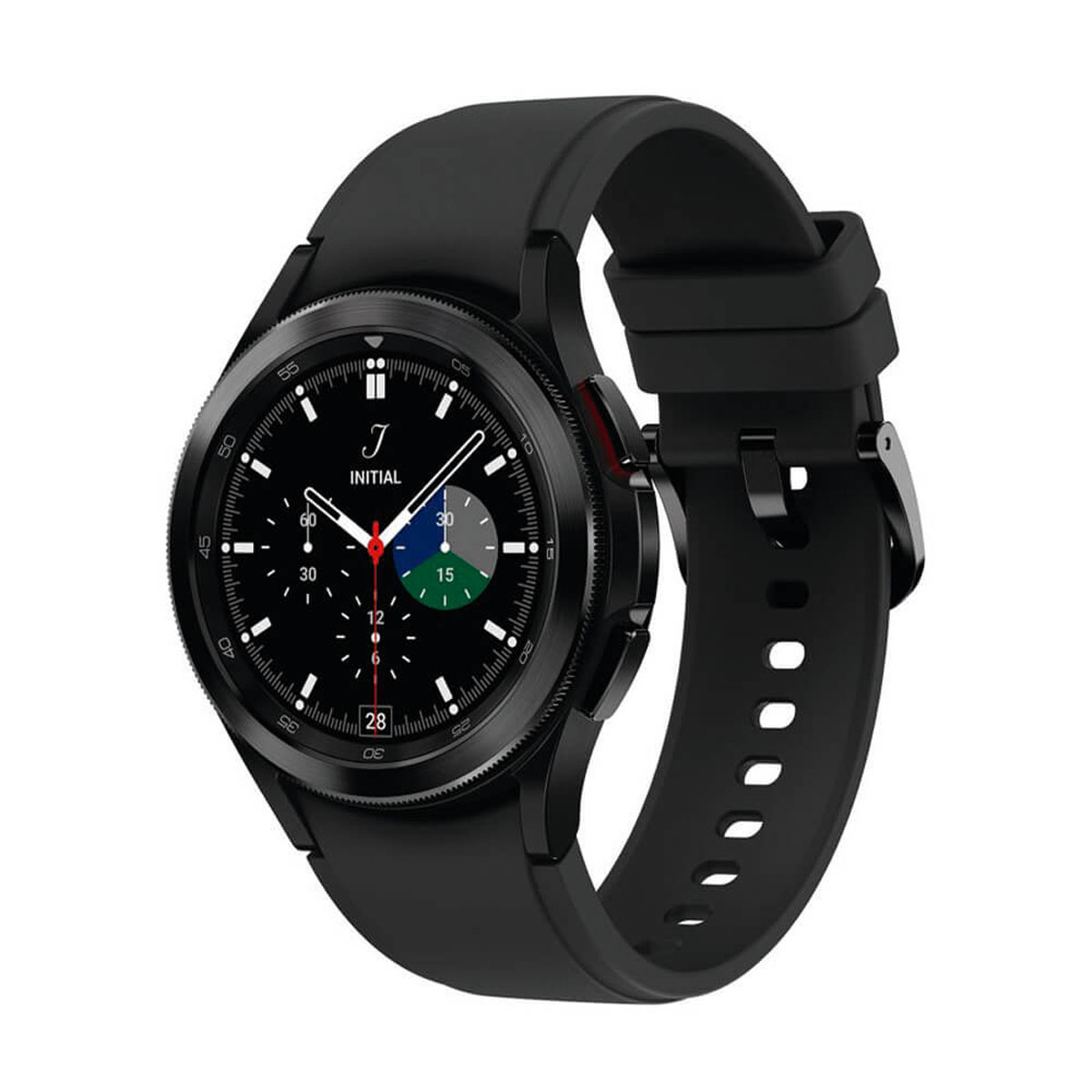SAMSUNG SM-R895F Smartwatch Stahl, Schwarz Rostfreier