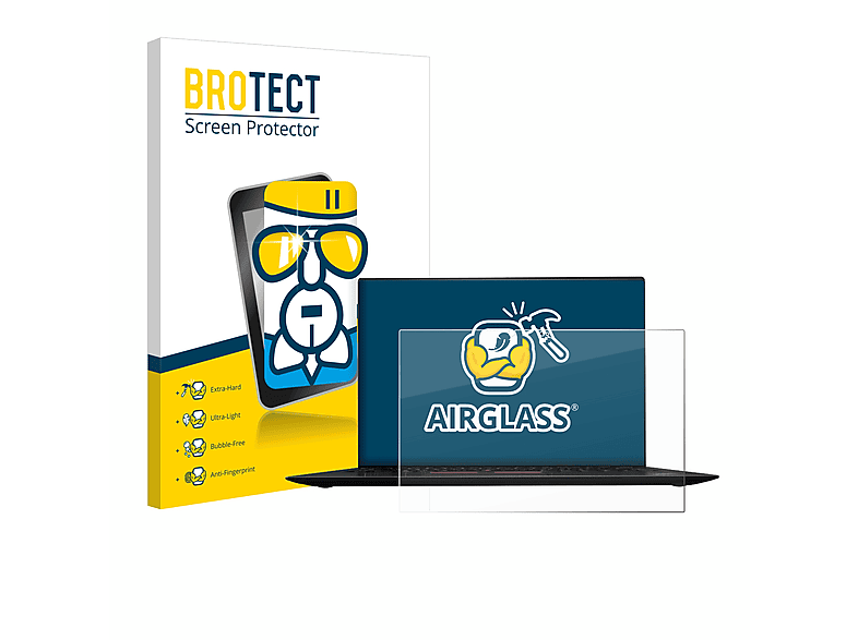 BROTECT Airglass klare Yoga Schutzfolie(für Gen.)) X1 ThinkPad (2. Lenovo