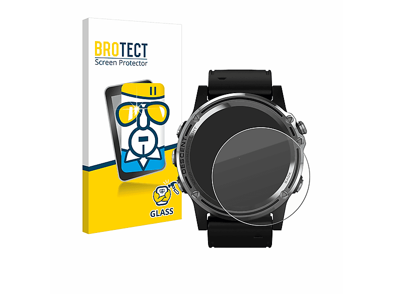 Garmin Mk1) klares BROTECT Descent 9H Schutzglas(für