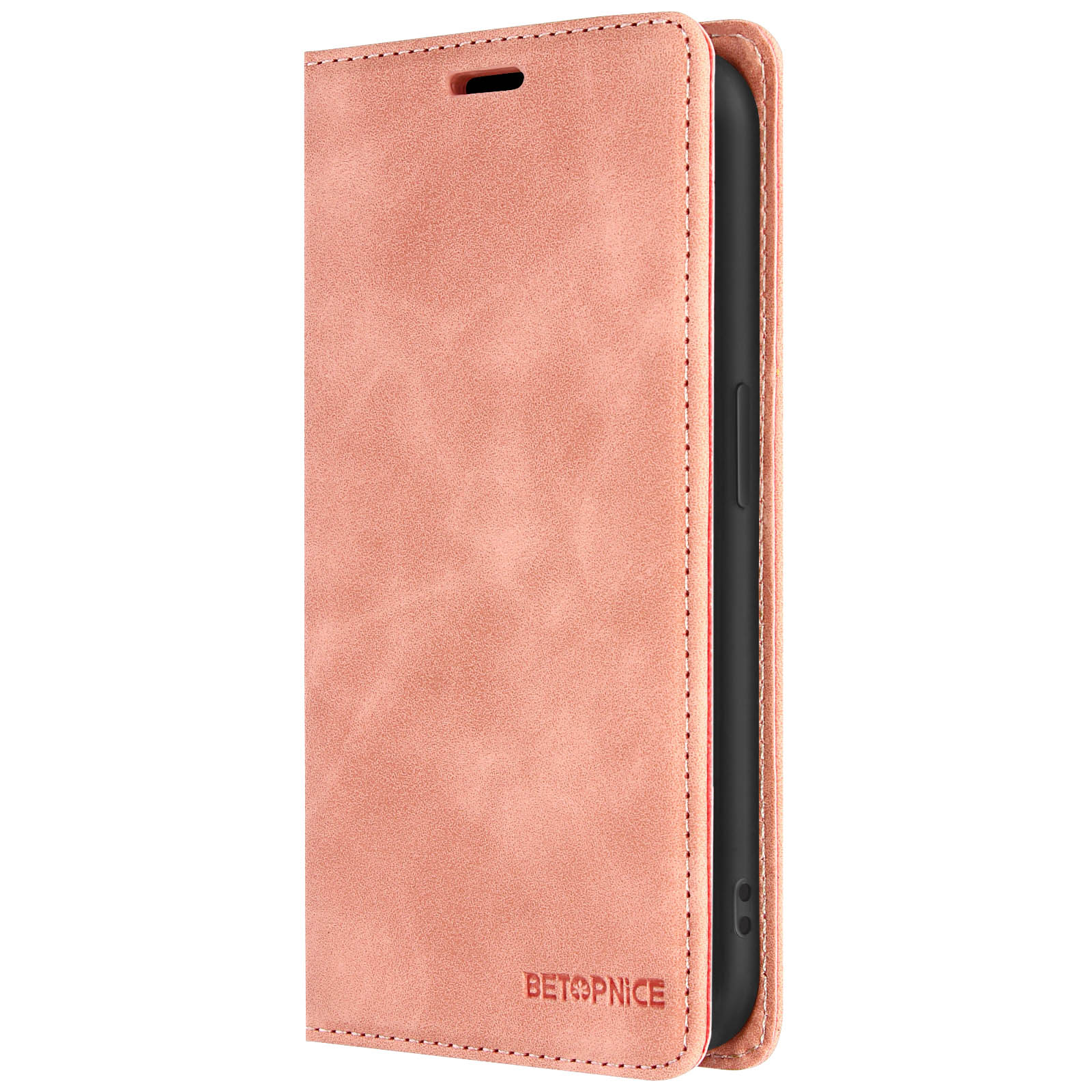 AVIZAR Pro, 15 Rosa Bookcover, Apple, RFID-Blocker iPhone Series,