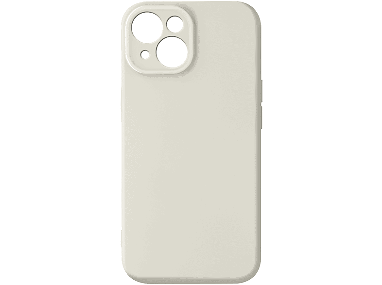 AVIZAR Sweet Silikonhülle Weiß Apple, geschützter Backcover, iPhone Kamera Series, 15, mit