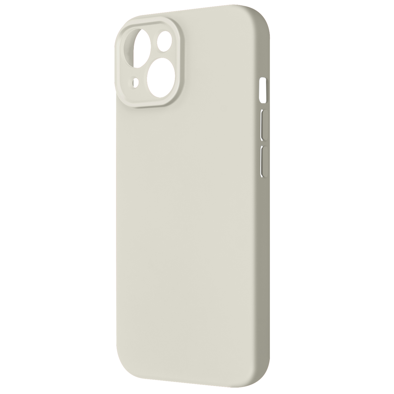 AVIZAR Sweet Silikonhülle Weiß Apple, geschützter Backcover, iPhone Kamera Series, 15, mit
