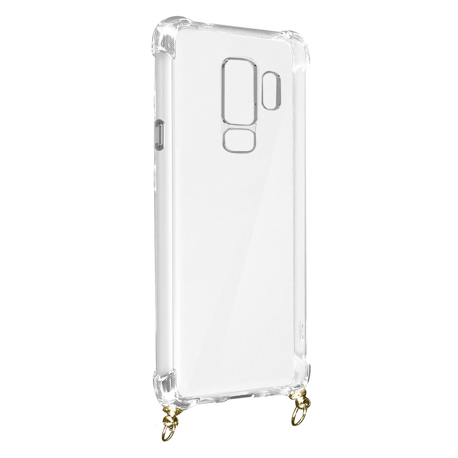 AVIZAR Corda, Backcover, Transparent Galaxy Samsung, Backcover Series, Plus, mit S9 Bumper-Ecken