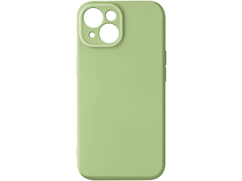 Zitronengrün geschützter 15, Backcover, Series, Apple, AVIZAR Sweet Silikonhülle iPhone mit Kamera