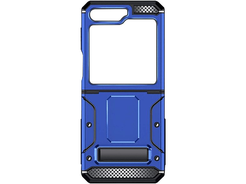 AVIZAR Defender IV Series, Backcover, Z 5, Blau Samsung, Flip Galaxy