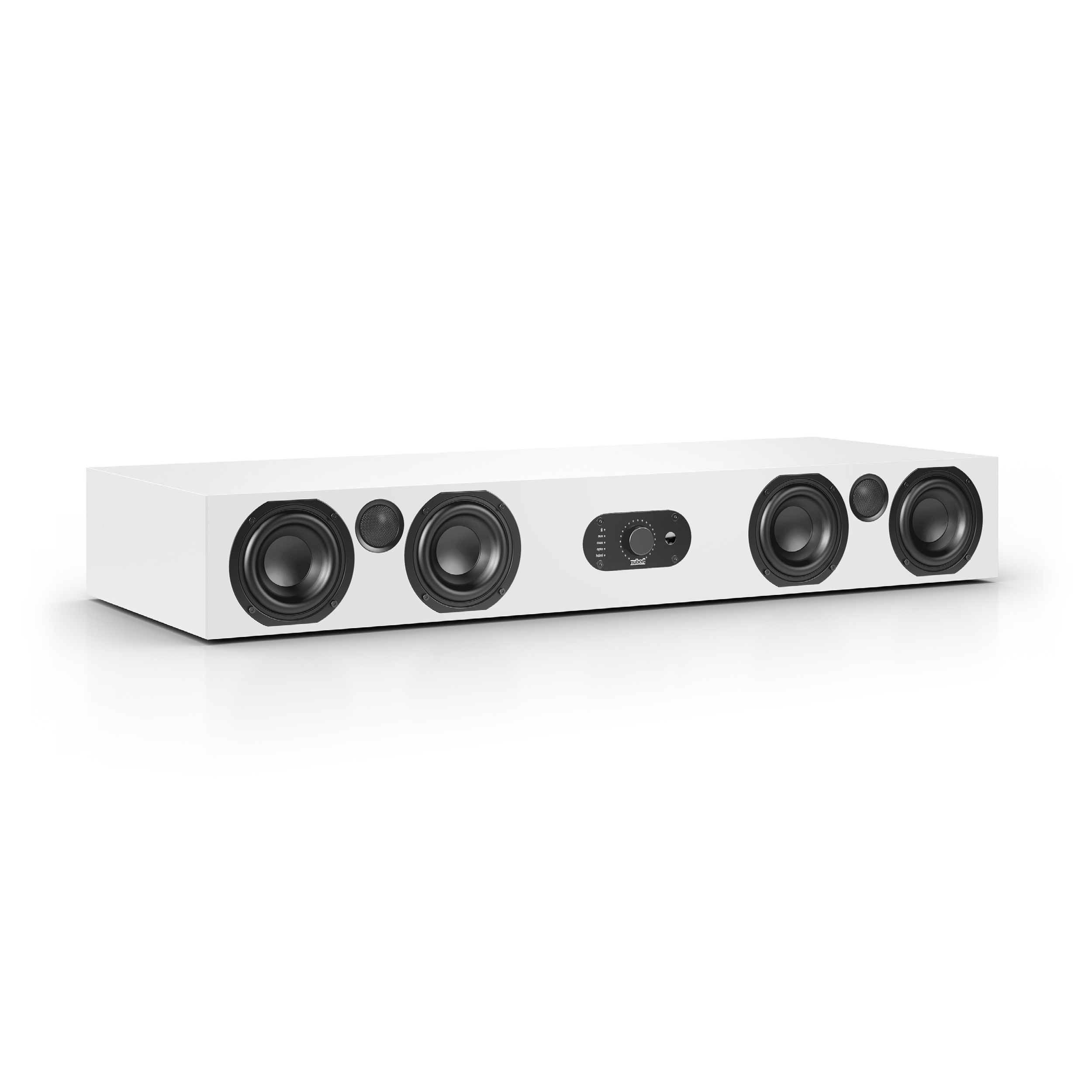 AS-425 nuBoxx | Soundbar Soundplate, NUBERT Weiß max aktiv