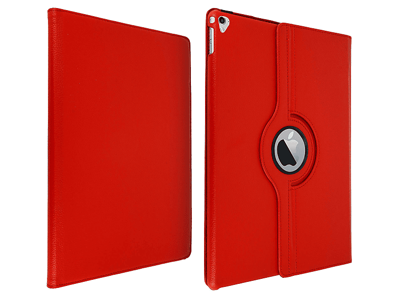 Kunstleder, Bookcover Etui Rot für AVIZAR 360 Apple Series