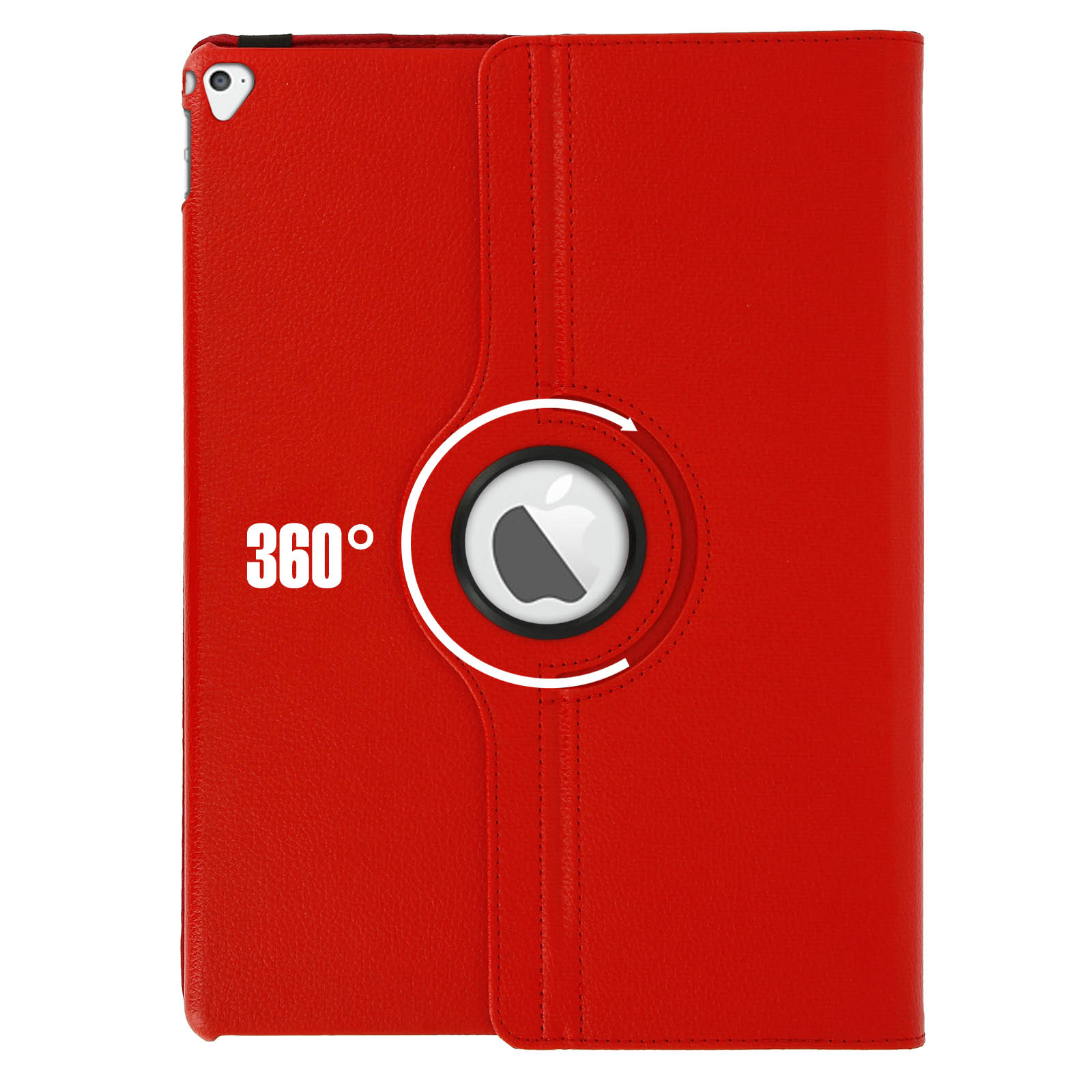 AVIZAR 360 Series Rot Apple Kunstleder, Etui für Bookcover
