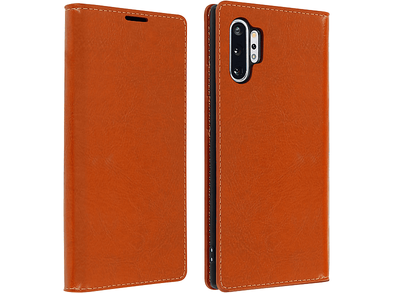 AVIZAR First Series, Bookcover, Samsung, Galaxy Note 10 Plus, Camel