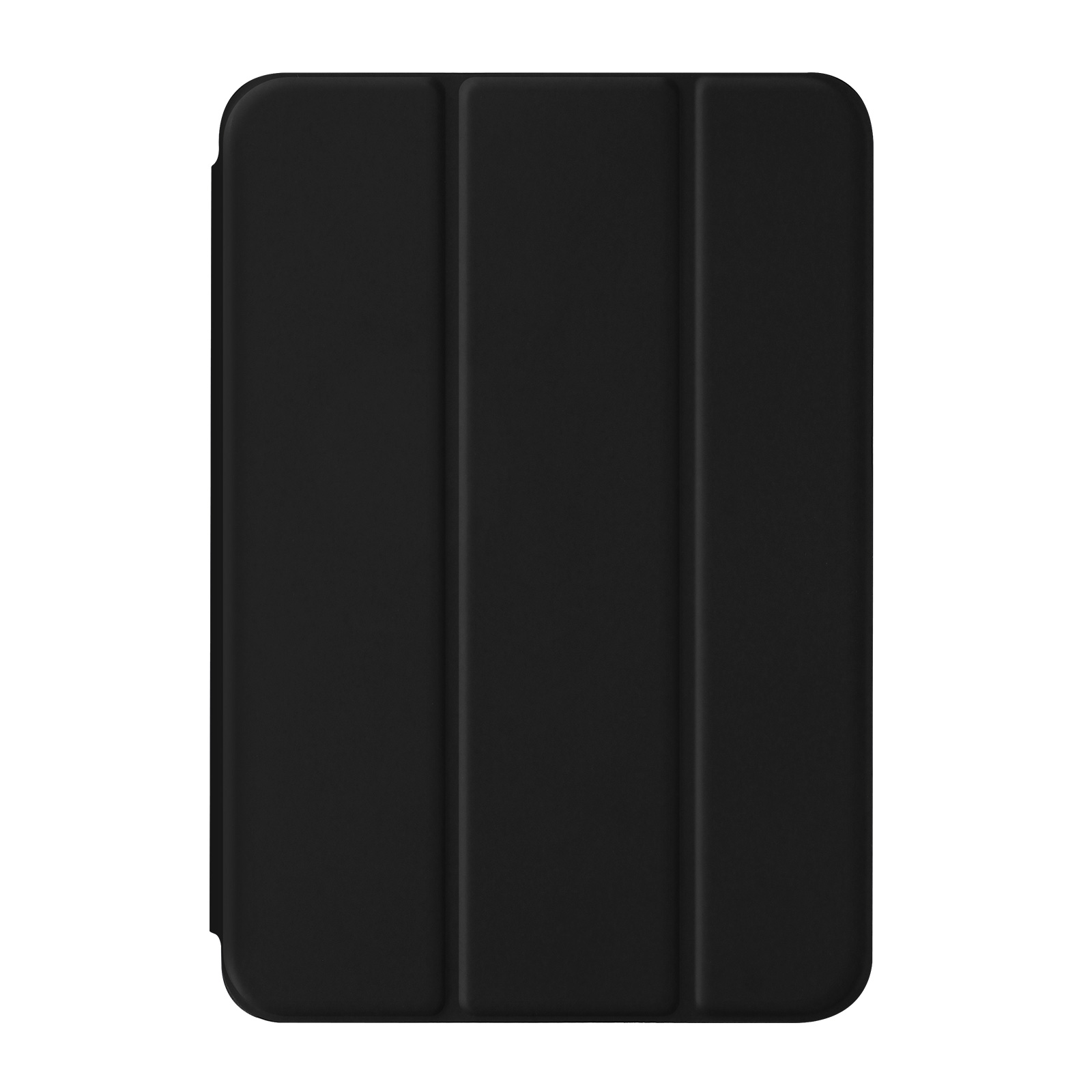 AVIZAR Trifold Series Etui Bookcover Silikongel, Schwarz Apple für